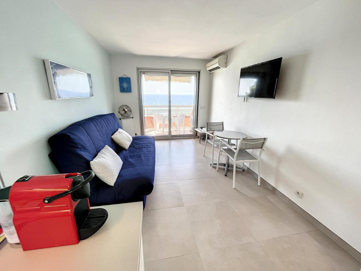 Studio With Beautiful Sea View And Direct Beach Access Канны Экстерьер фото